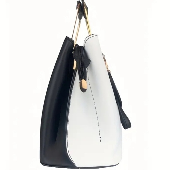 Floral Print Women's Tote Bag - Picture 2 of 4